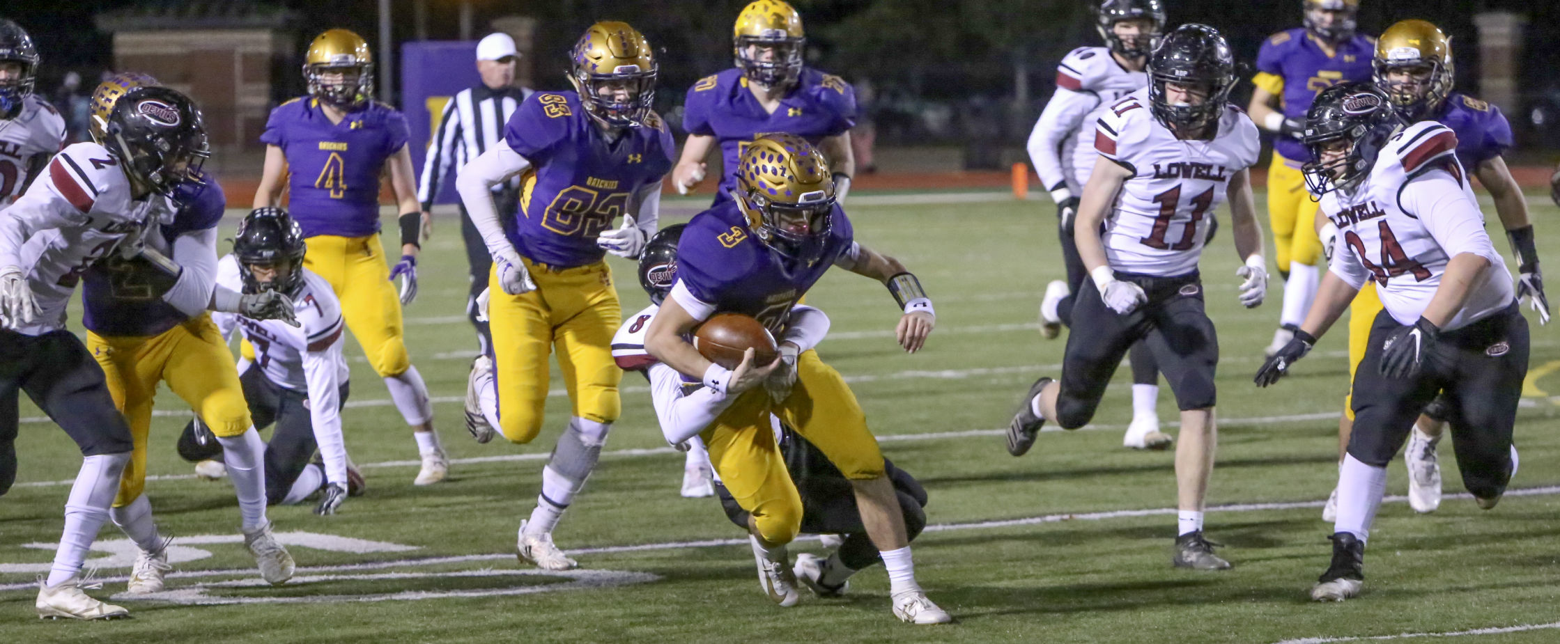 Hobart/Lowell, Football